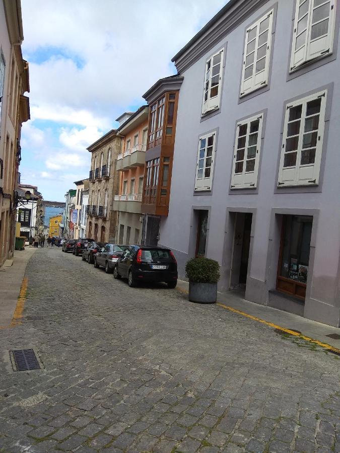Apartamento Cine Colón Ribadeo Esterno foto